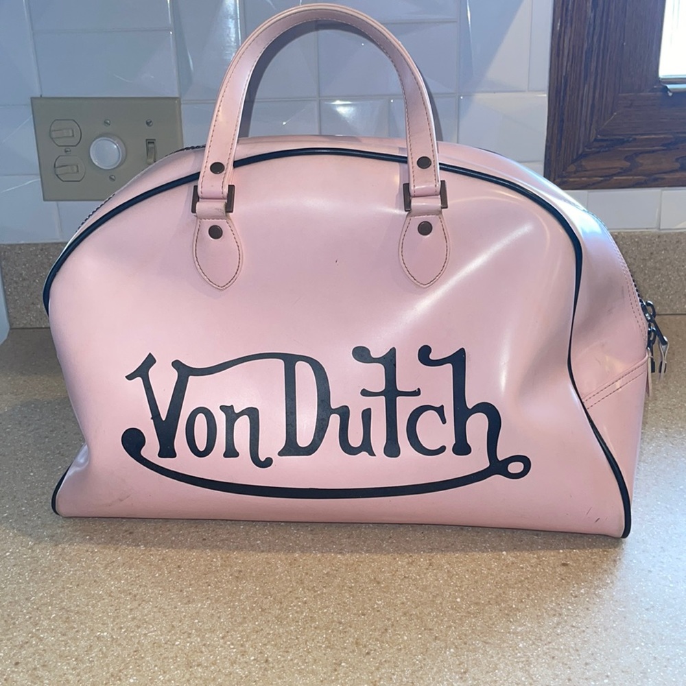 Von Dutch vintage bowling bag. Y2k
